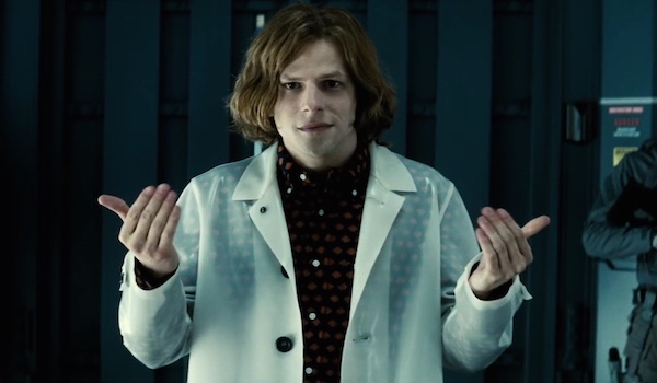 Jesse Eisenberg as Lex Luthor 