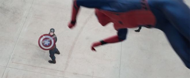 Spider-Man and Captain America 