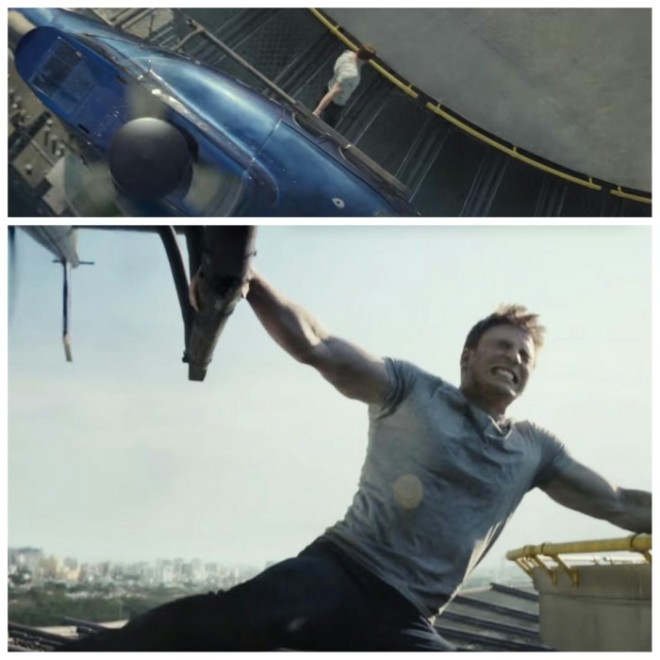 Helicopter Shot in Captain America civil war 