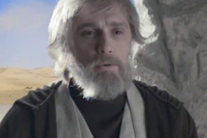 Old Luke in The Force Awakens 