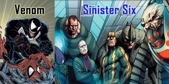 The Sinister Six members 